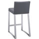 Architect 35 inch Grey Counter Stool